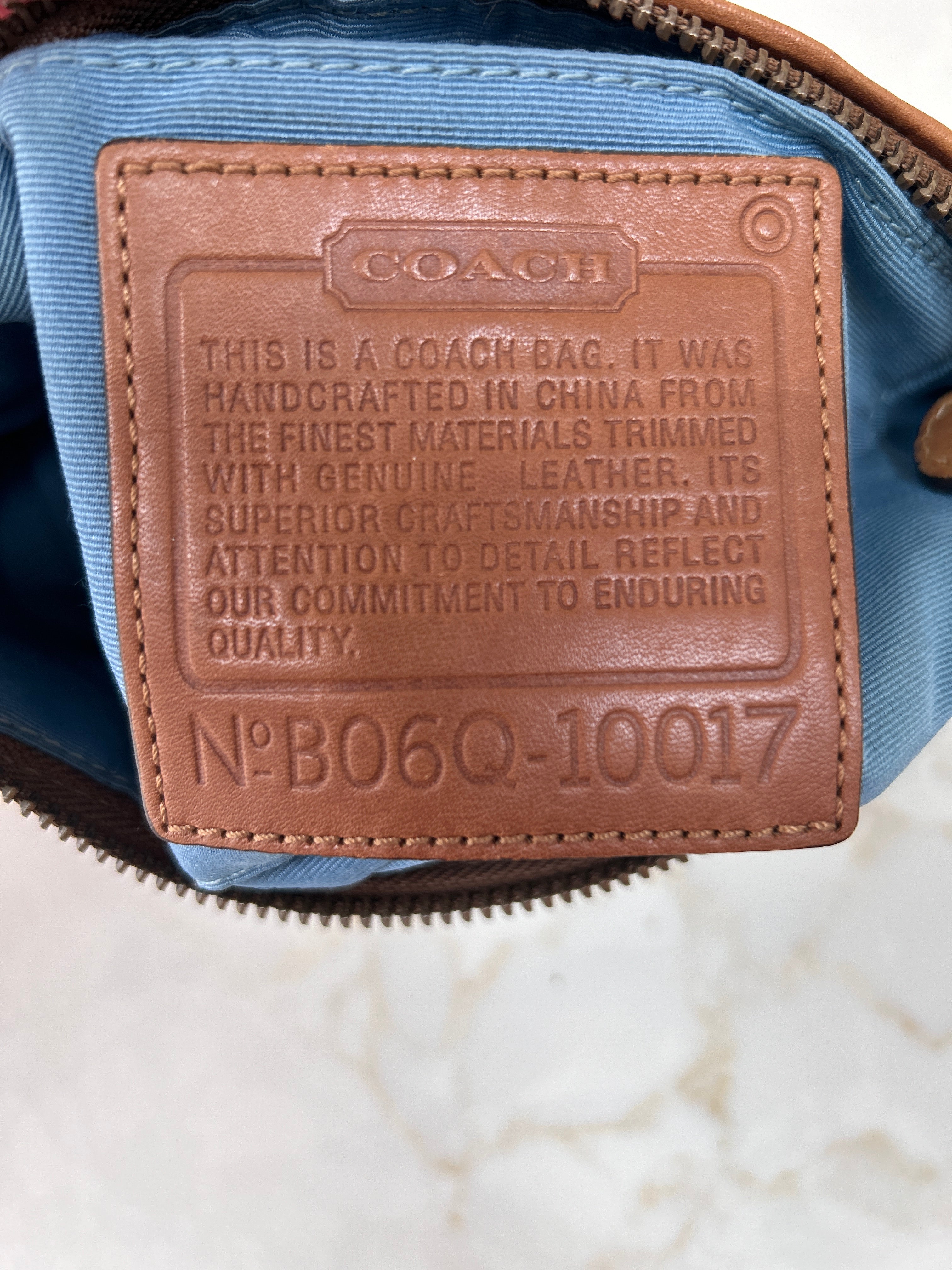 Vintage Coach mini patchwork shoulder bag