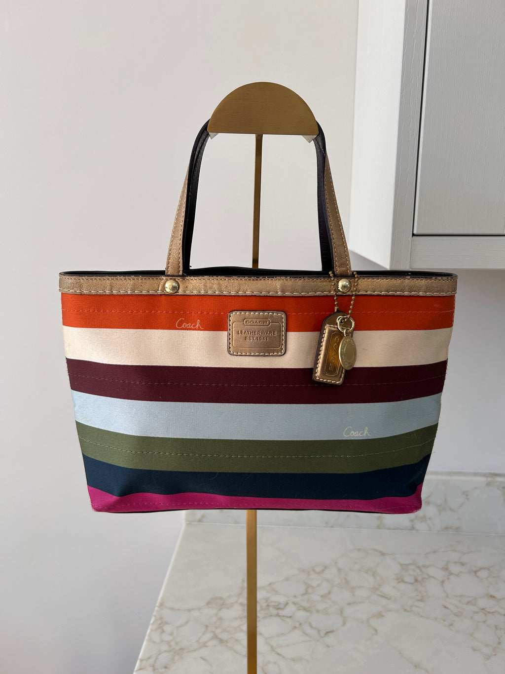 Vintage Coach Legacy mini handbag