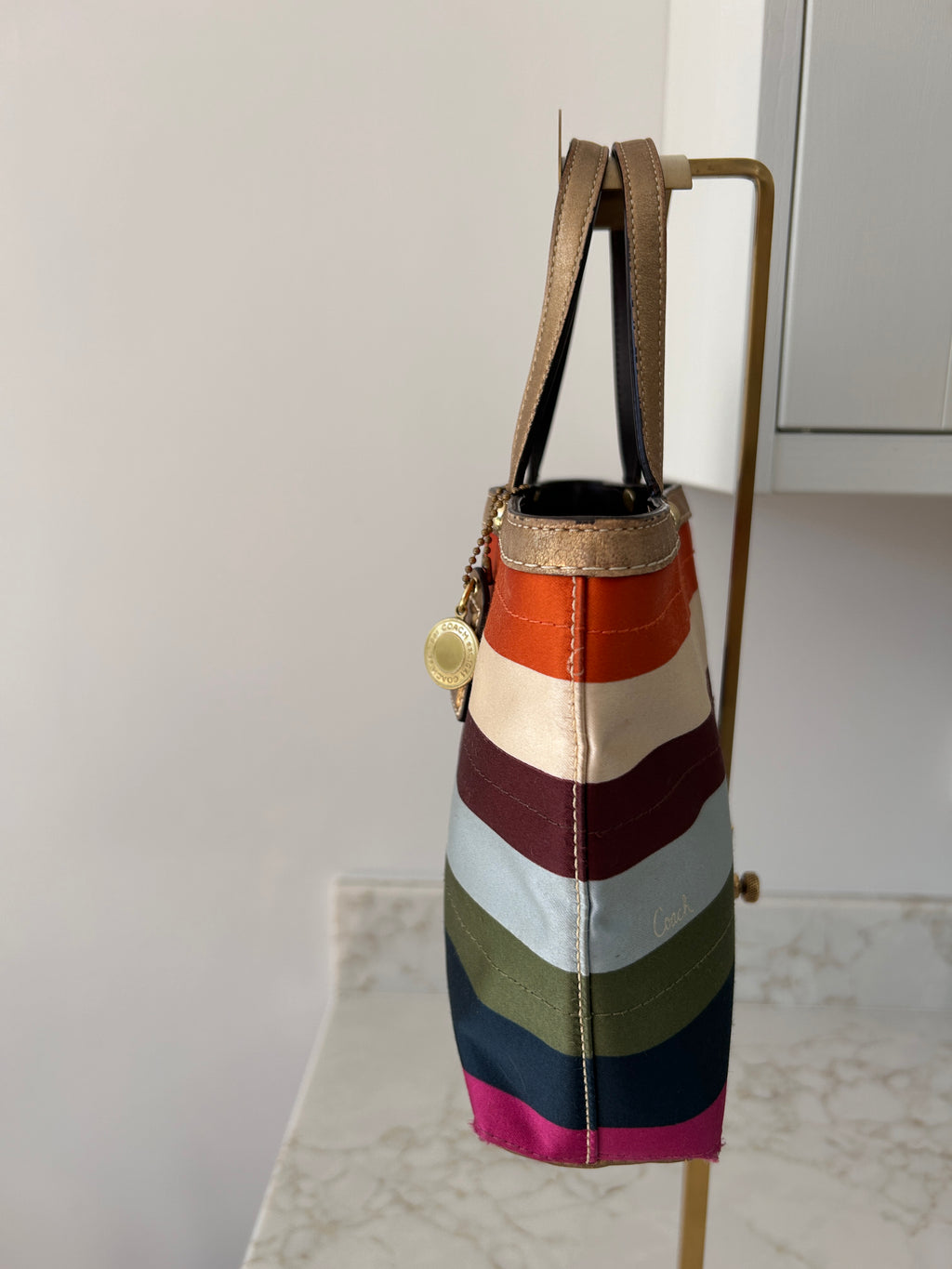 Vintage Coach Legacy mini handbag