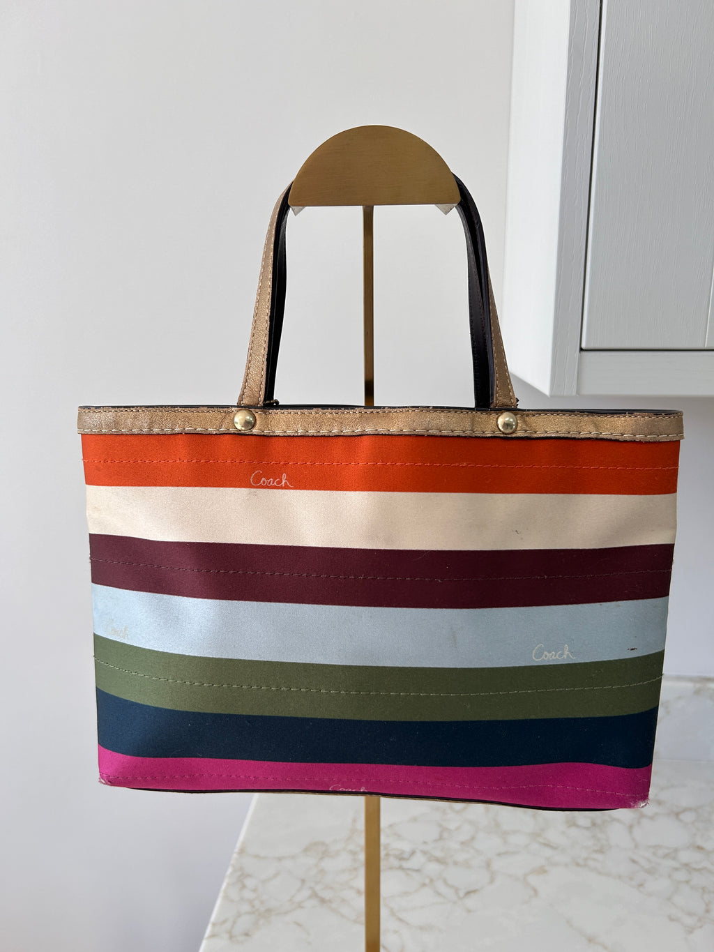 Vintage Coach Legacy mini handbag