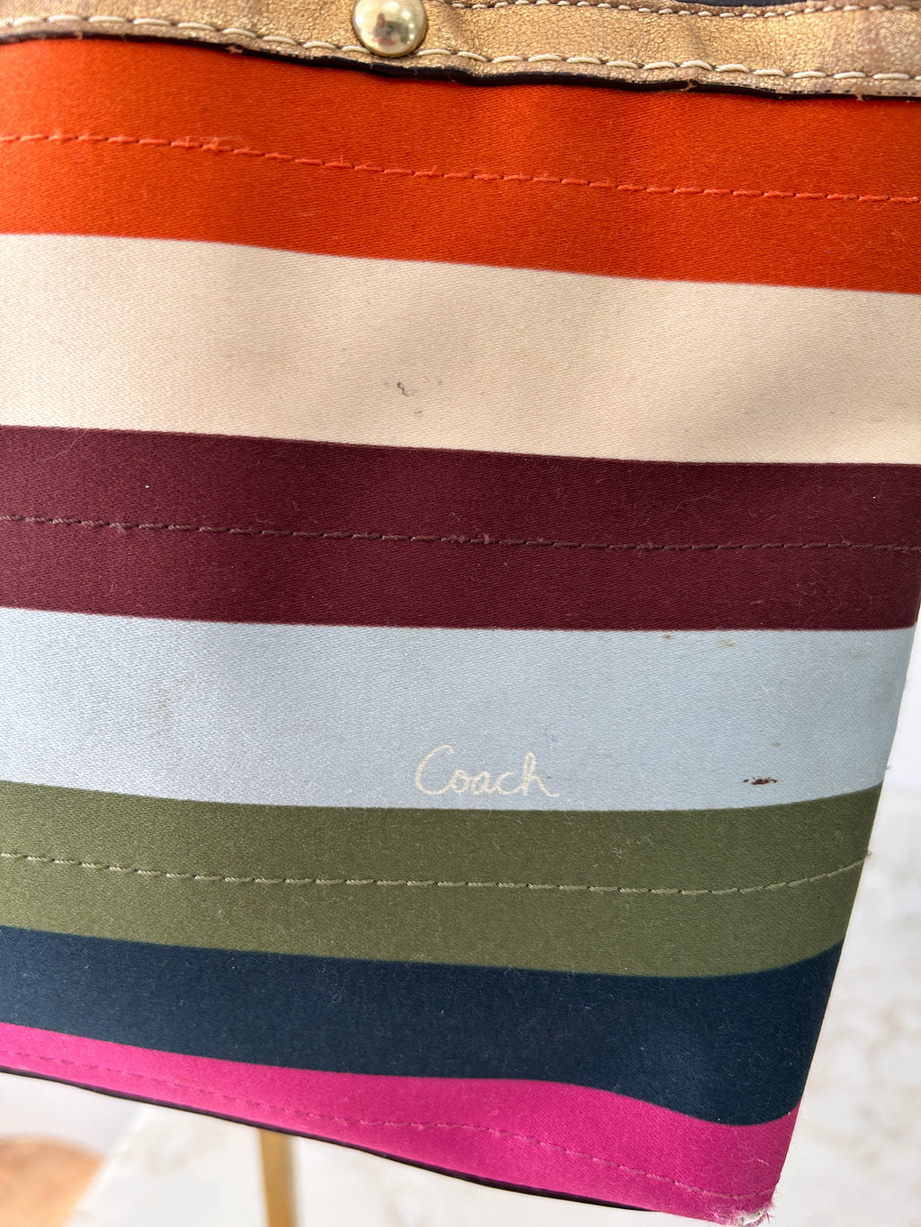 Vintage Coach Legacy mini handbag