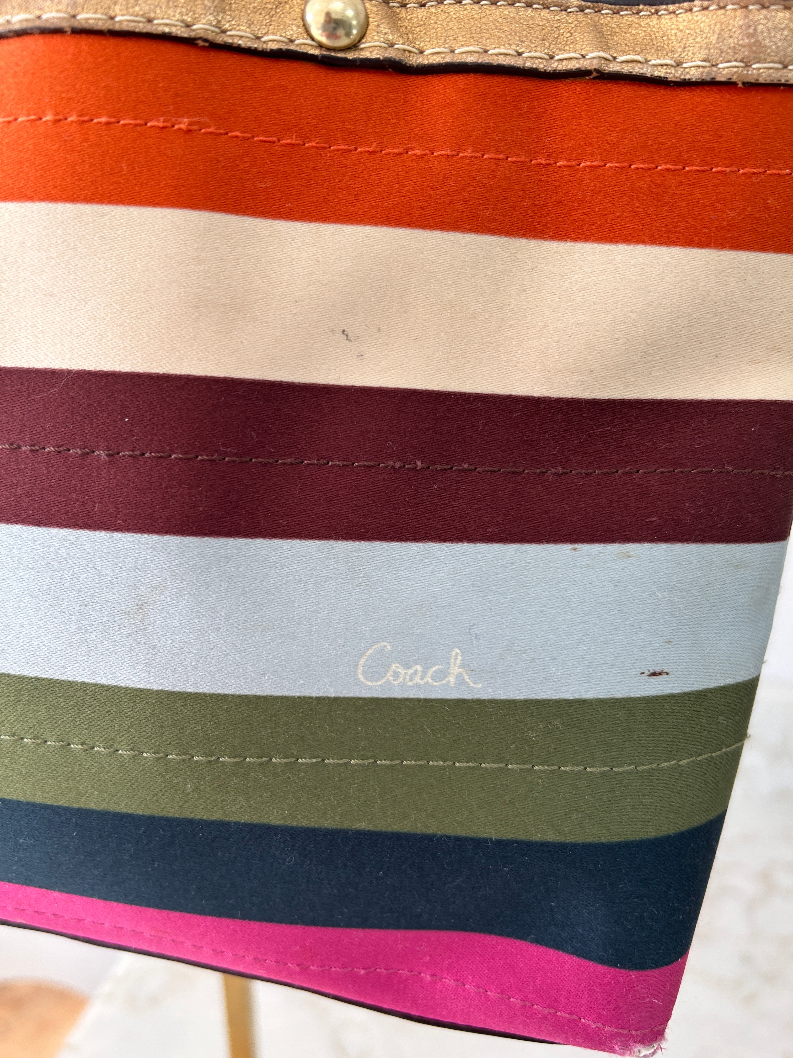 Vintage Coach Legacy mini handbag