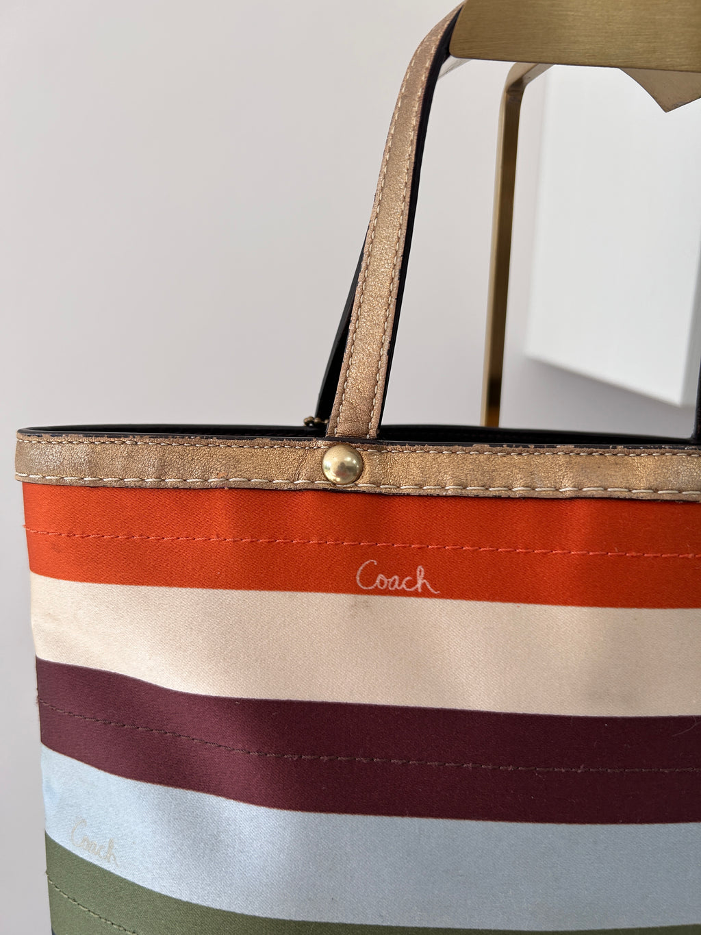 Vintage Coach Legacy mini handbag