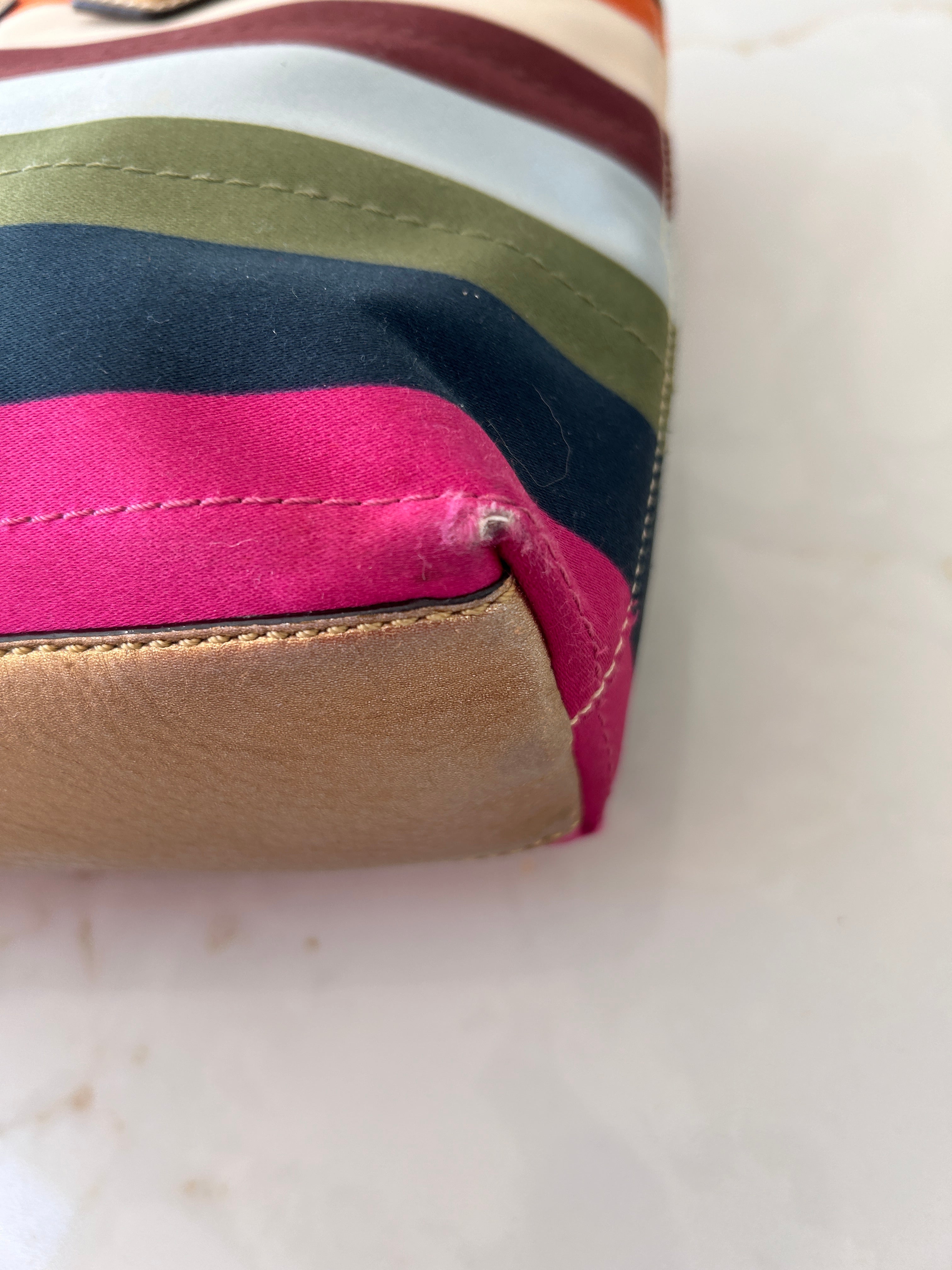 Vintage Coach Legacy mini handbag