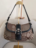 Vintage Coach Soho patchwork shoulder bag