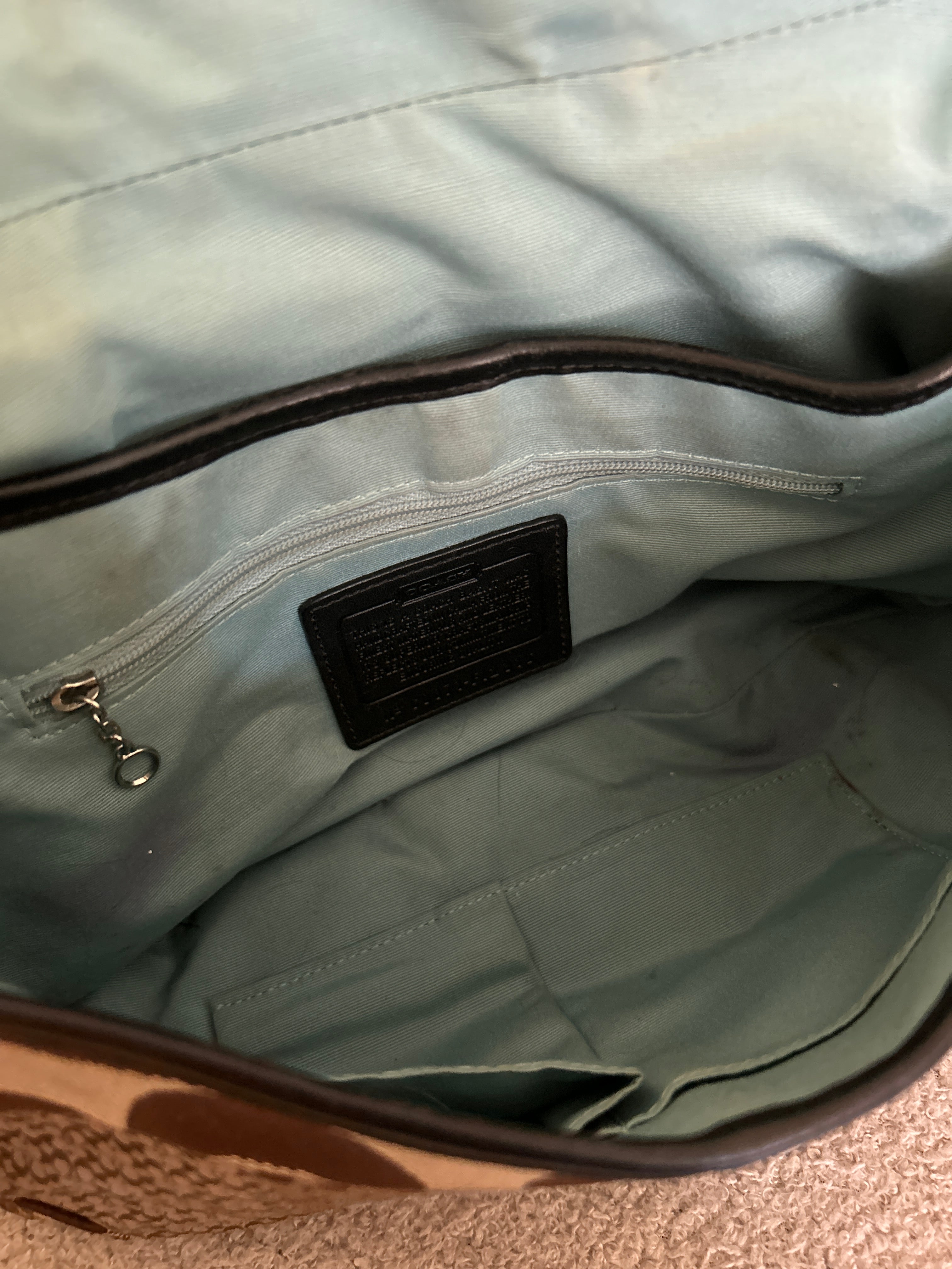 Vintage Coach Soho patchwork shoulder bag