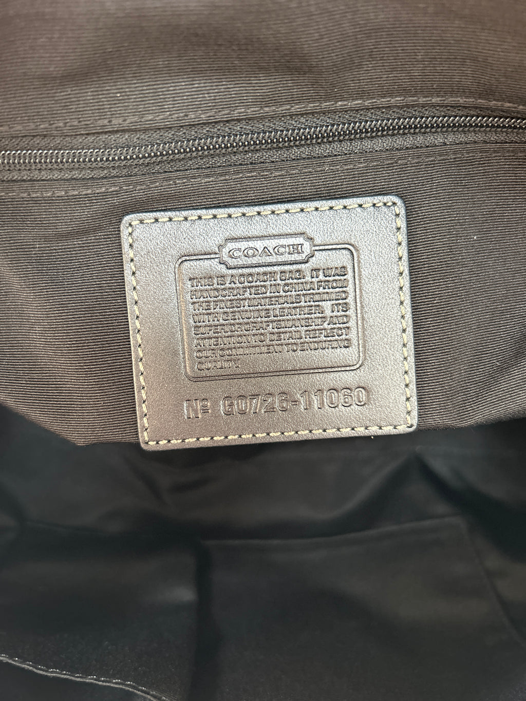 Vintage Coach shoulder bag