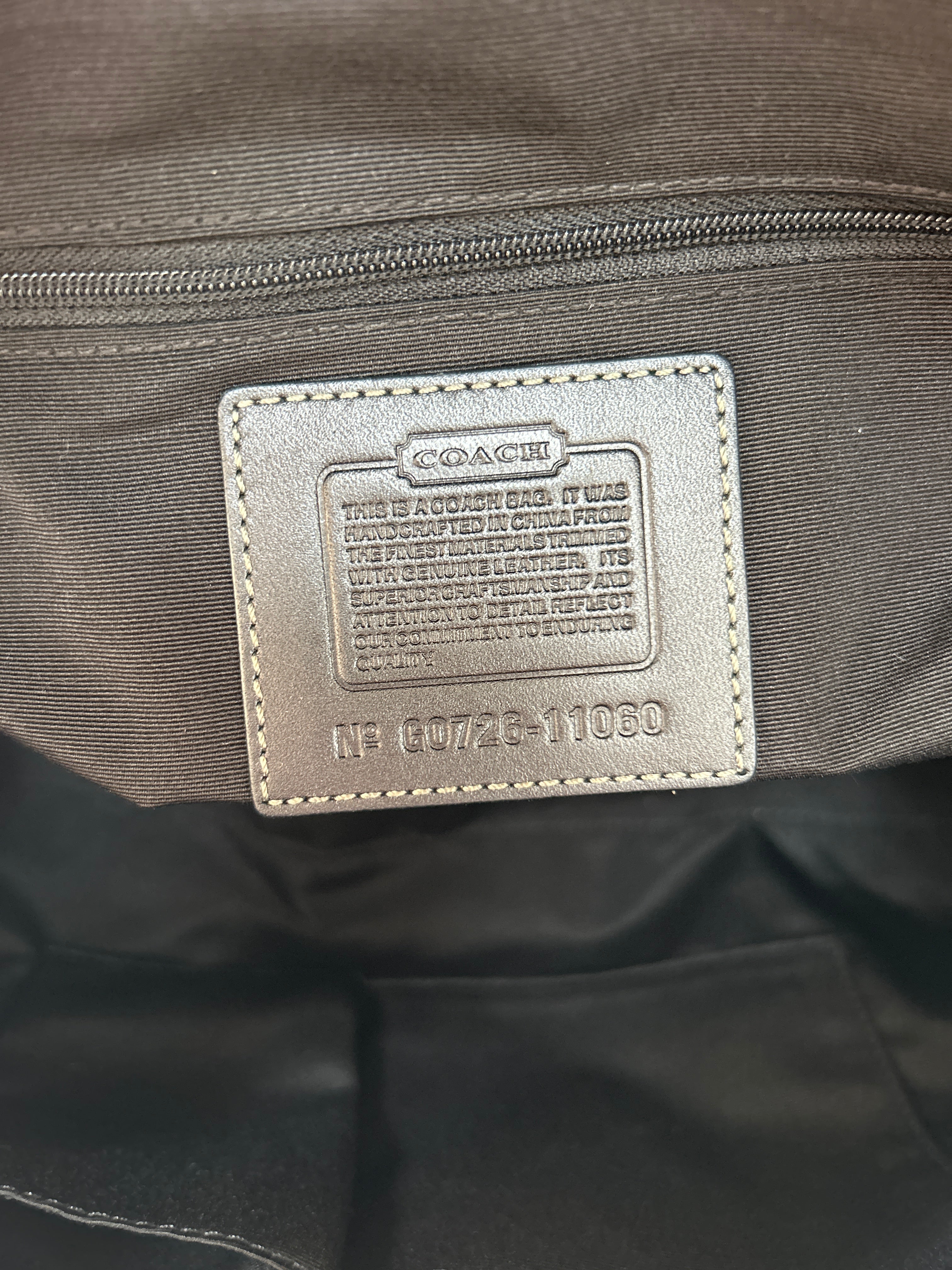 Vintage Coach shoulder bag
