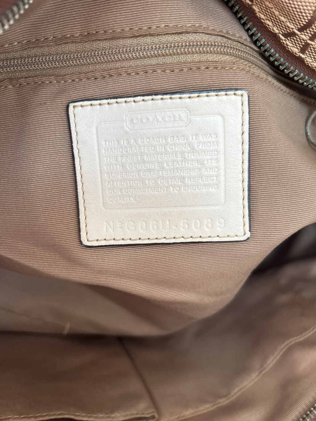 Vintage Coach shoulder bag