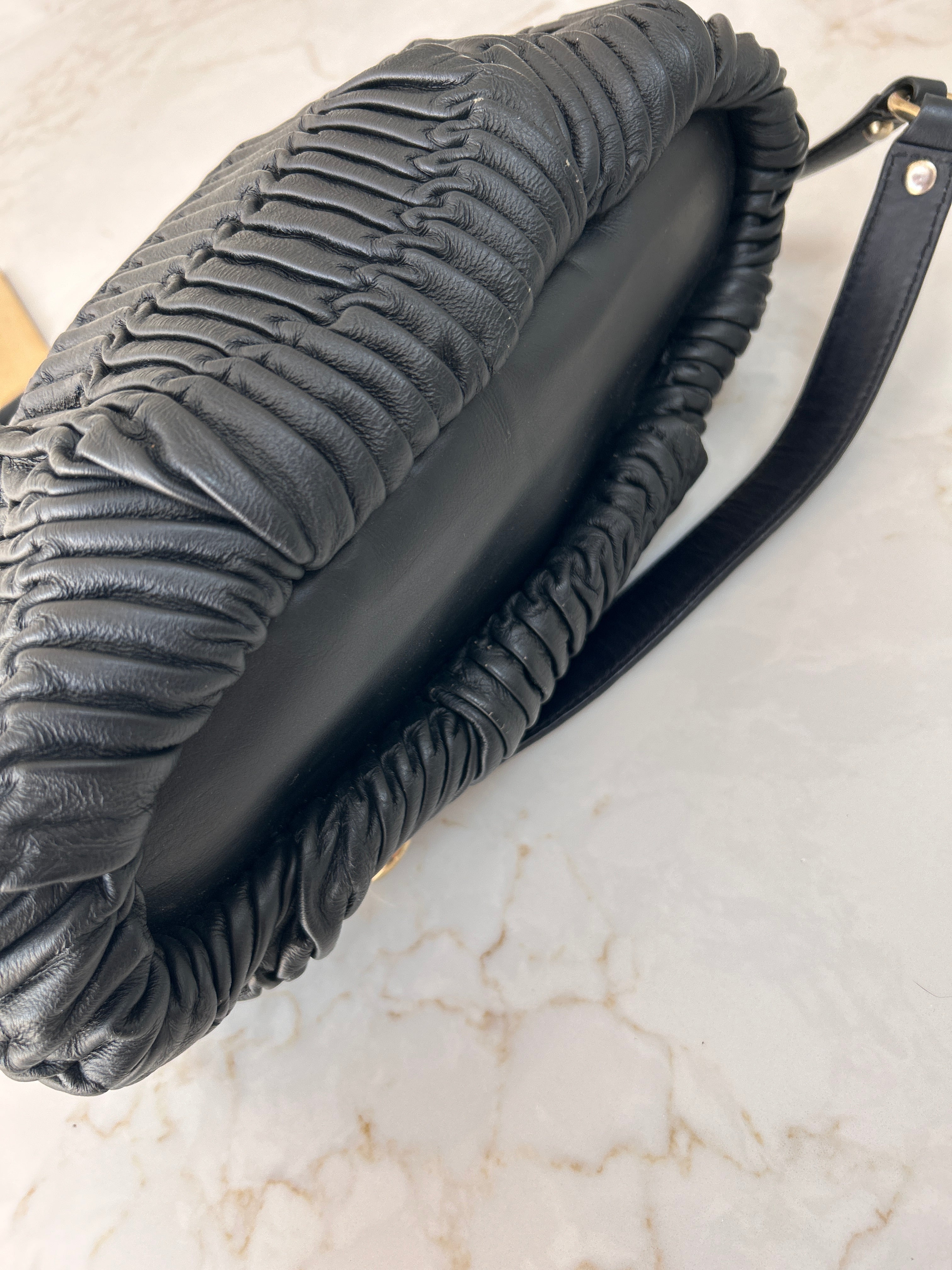 Vintage Coach black shoulder bag