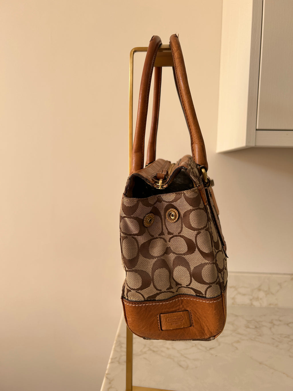 Vintage Coach Hampton shoulder bag