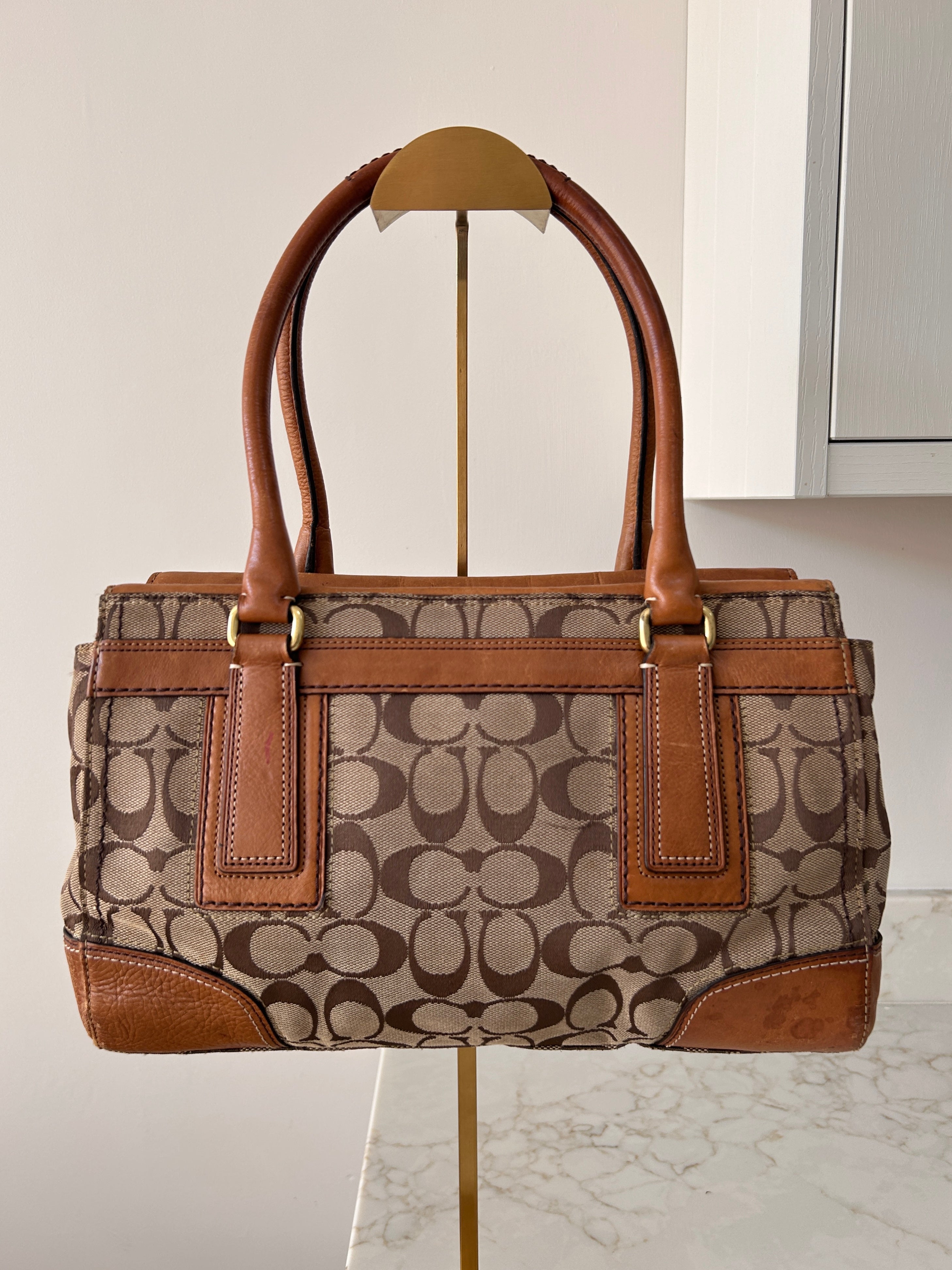 Vintage Coach Hampton shoulder bag