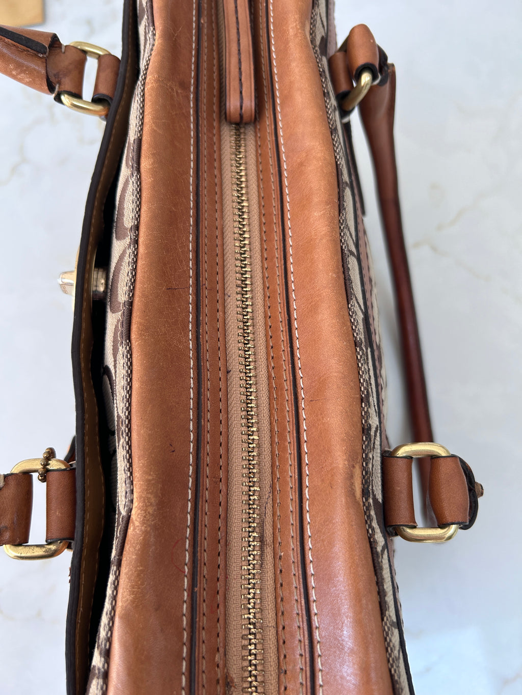 Vintage Coach Hampton shoulder bag