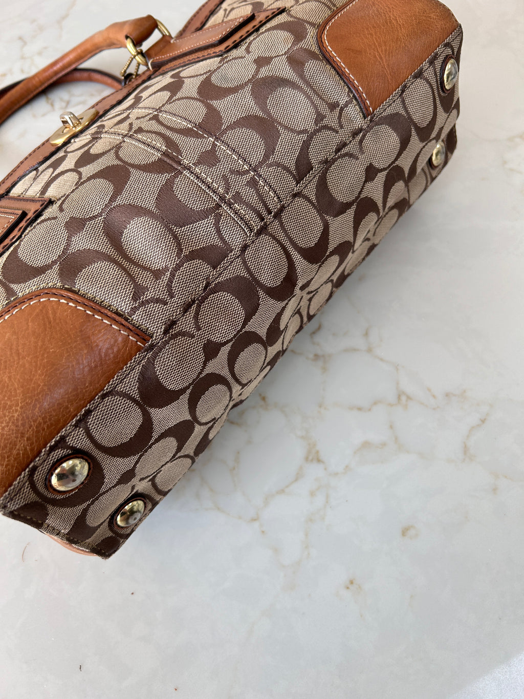 Vintage Coach Hampton shoulder bag