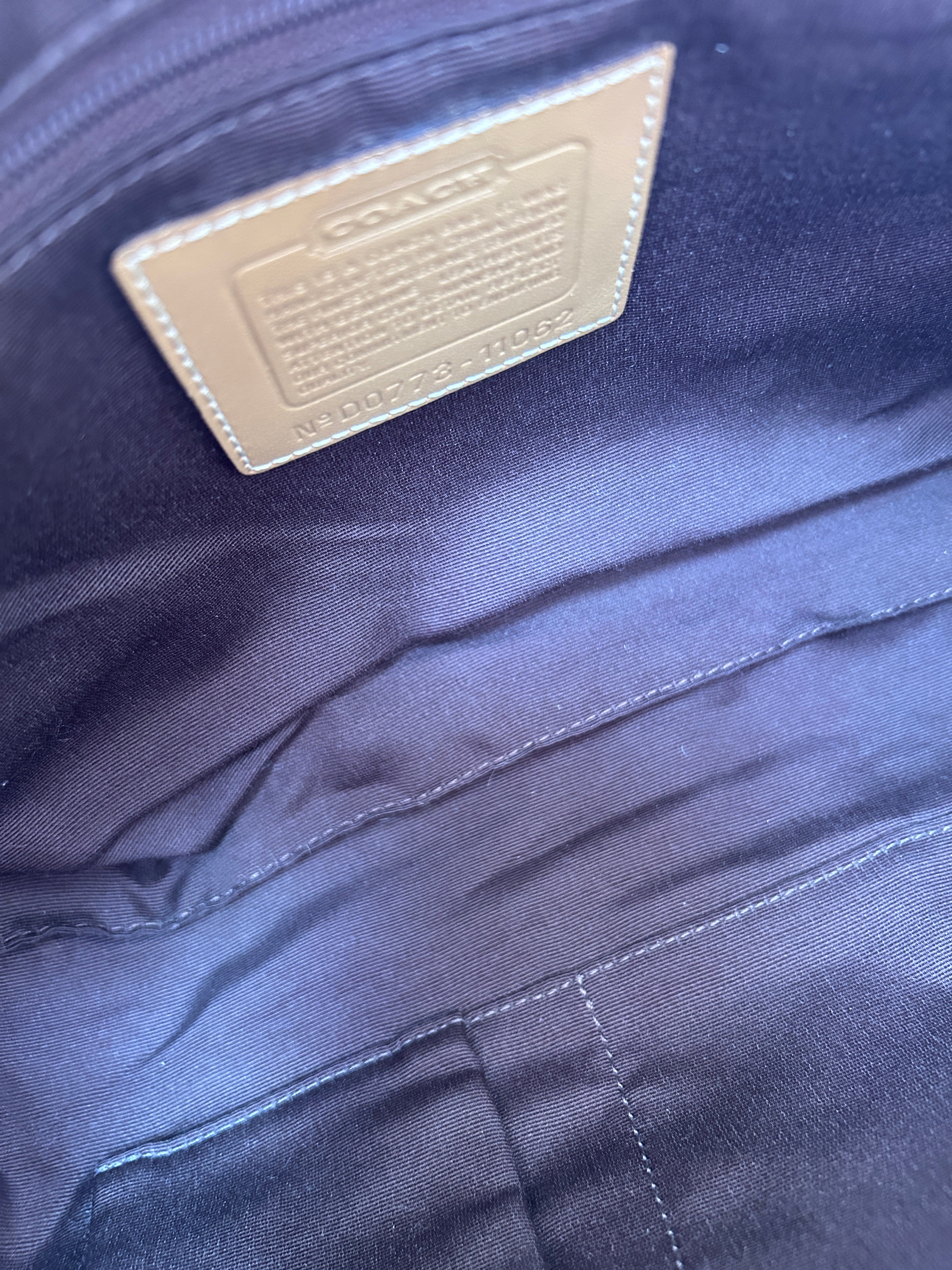Vintage Coach Hampton shoulder bag