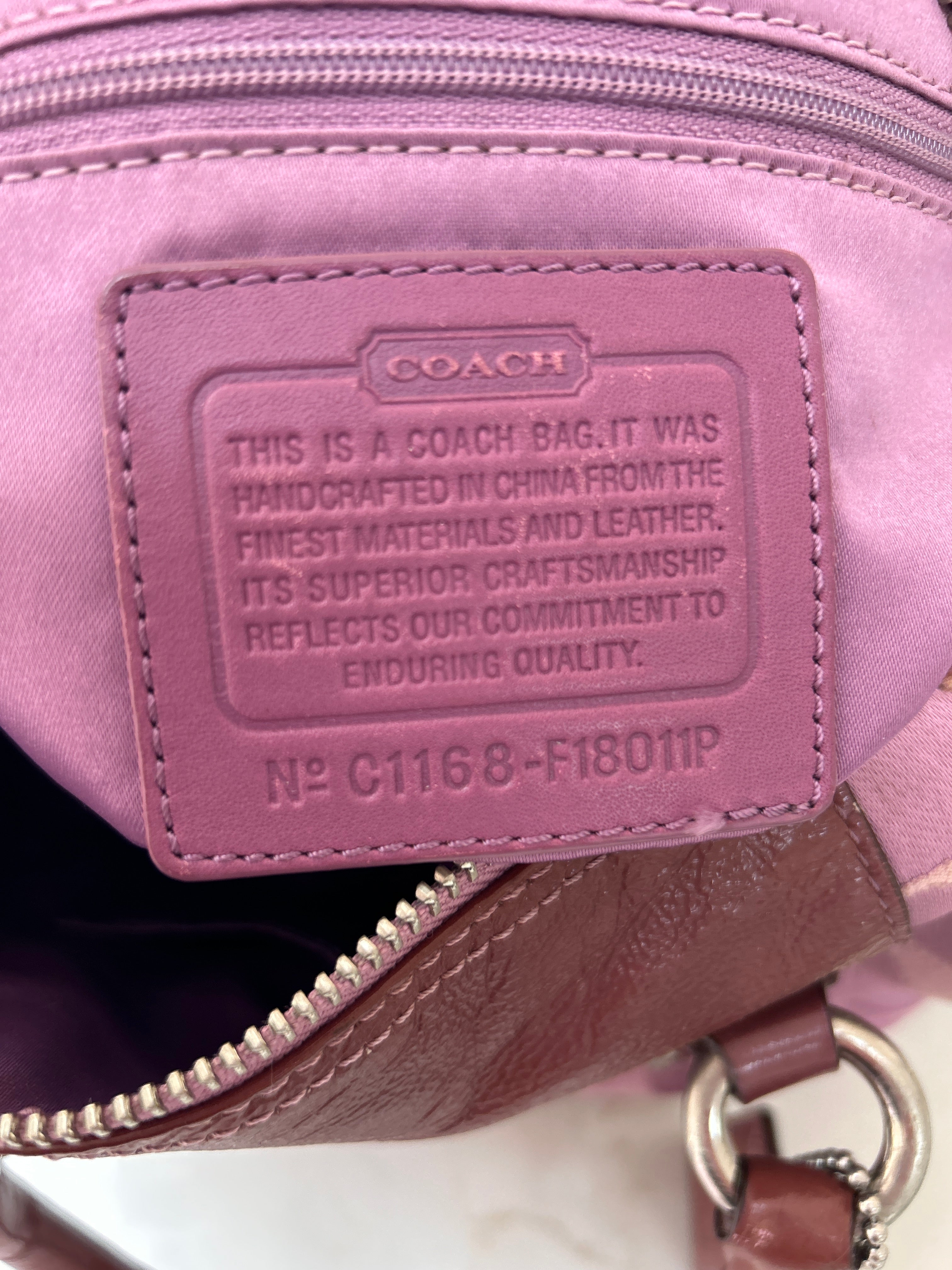 Vintage Coach handbag