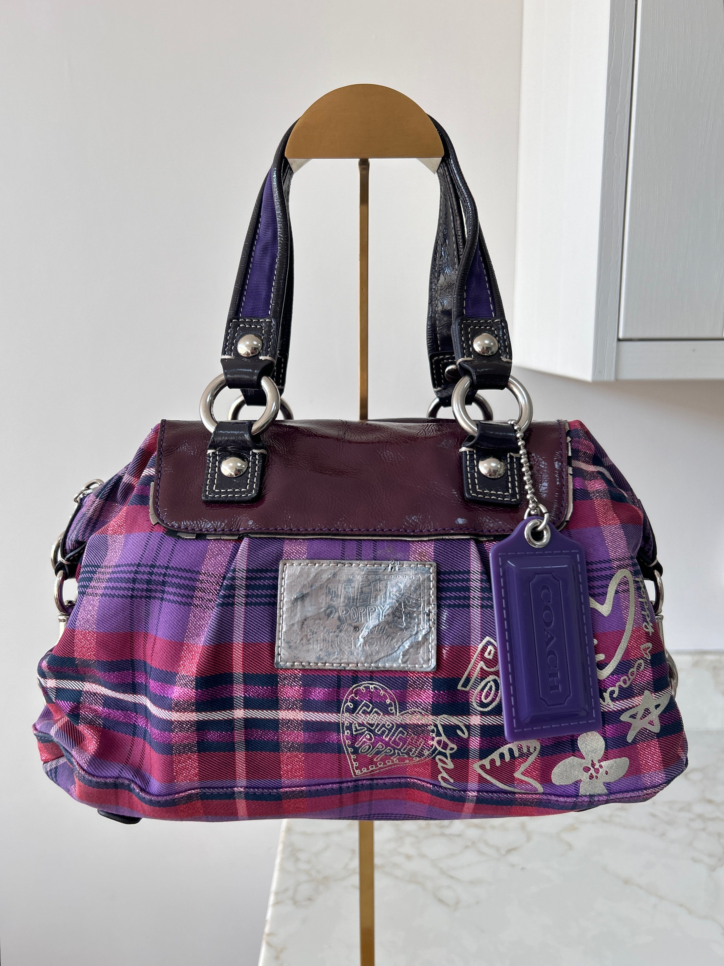 Vintage Coach Poppy shoulder bag