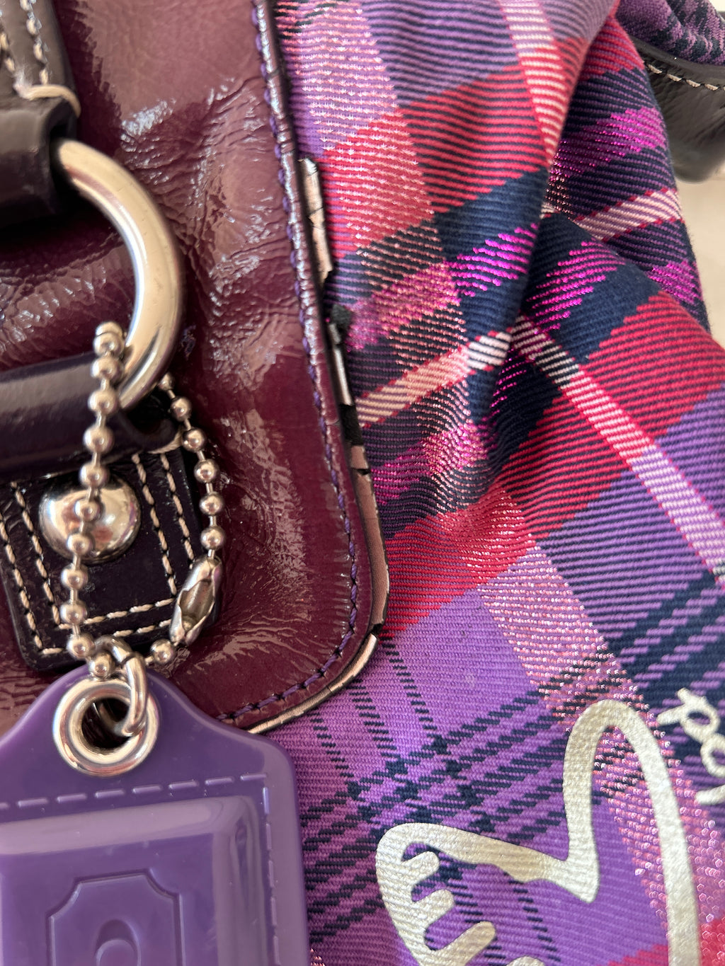 Vintage Coach Poppy shoulder bag