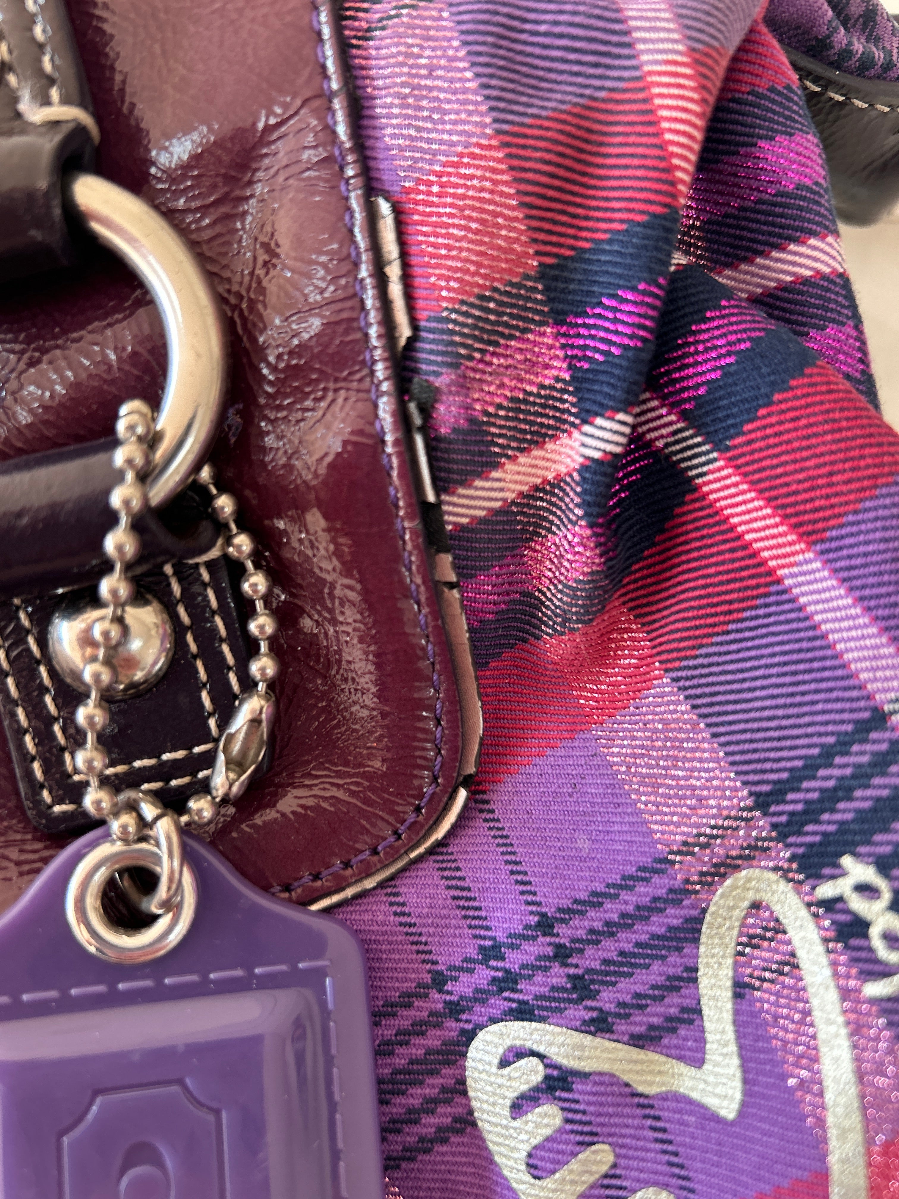 Vintage Coach Poppy shoulder bag