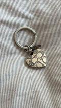 Coach locket keyring