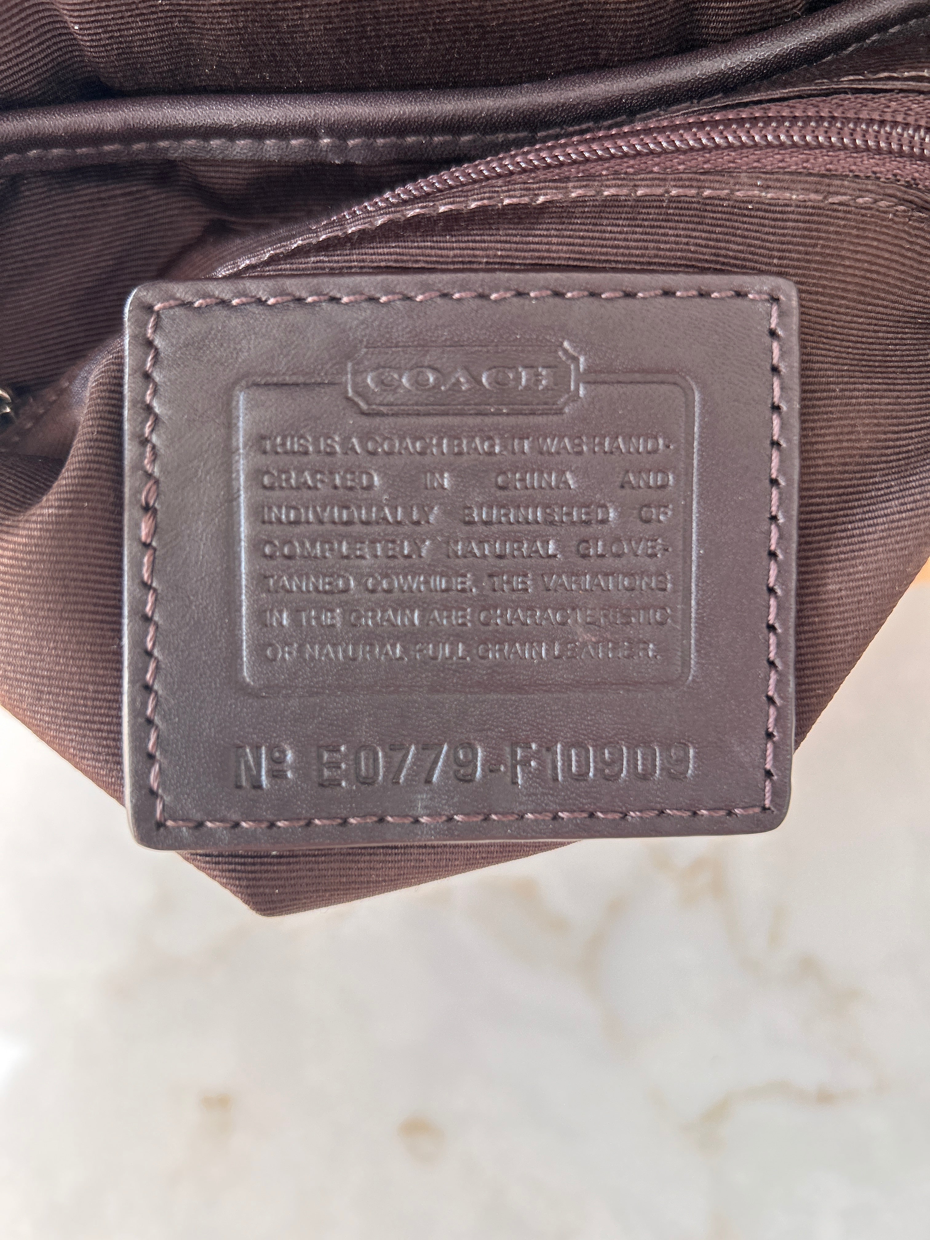 Vintage Coach Soho shoulder bag