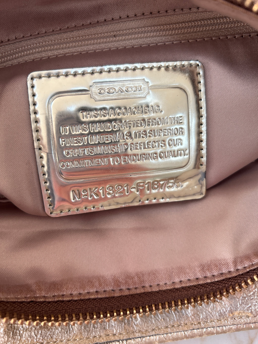 Vintage Coach shoulder bag