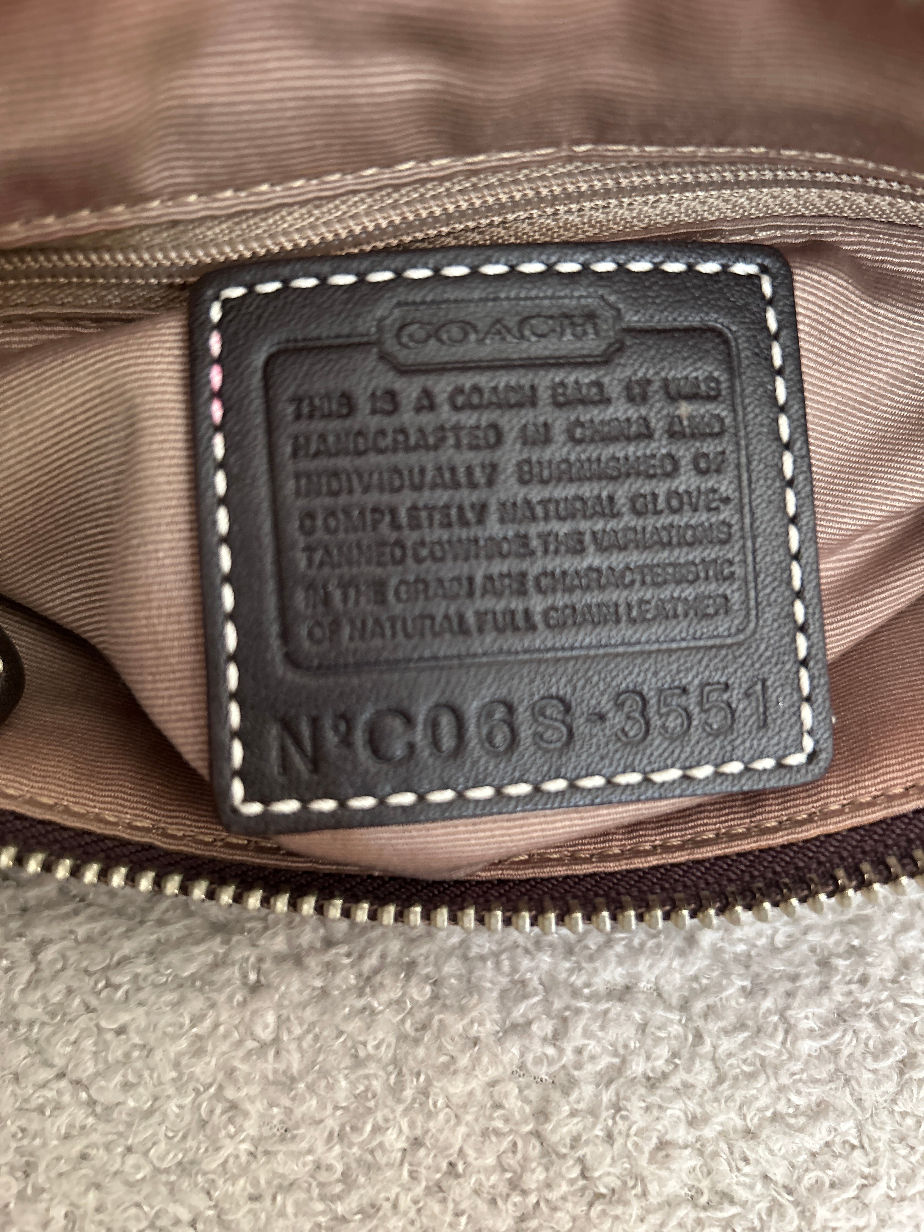 Vintage Coach Demi Soho mini bag
