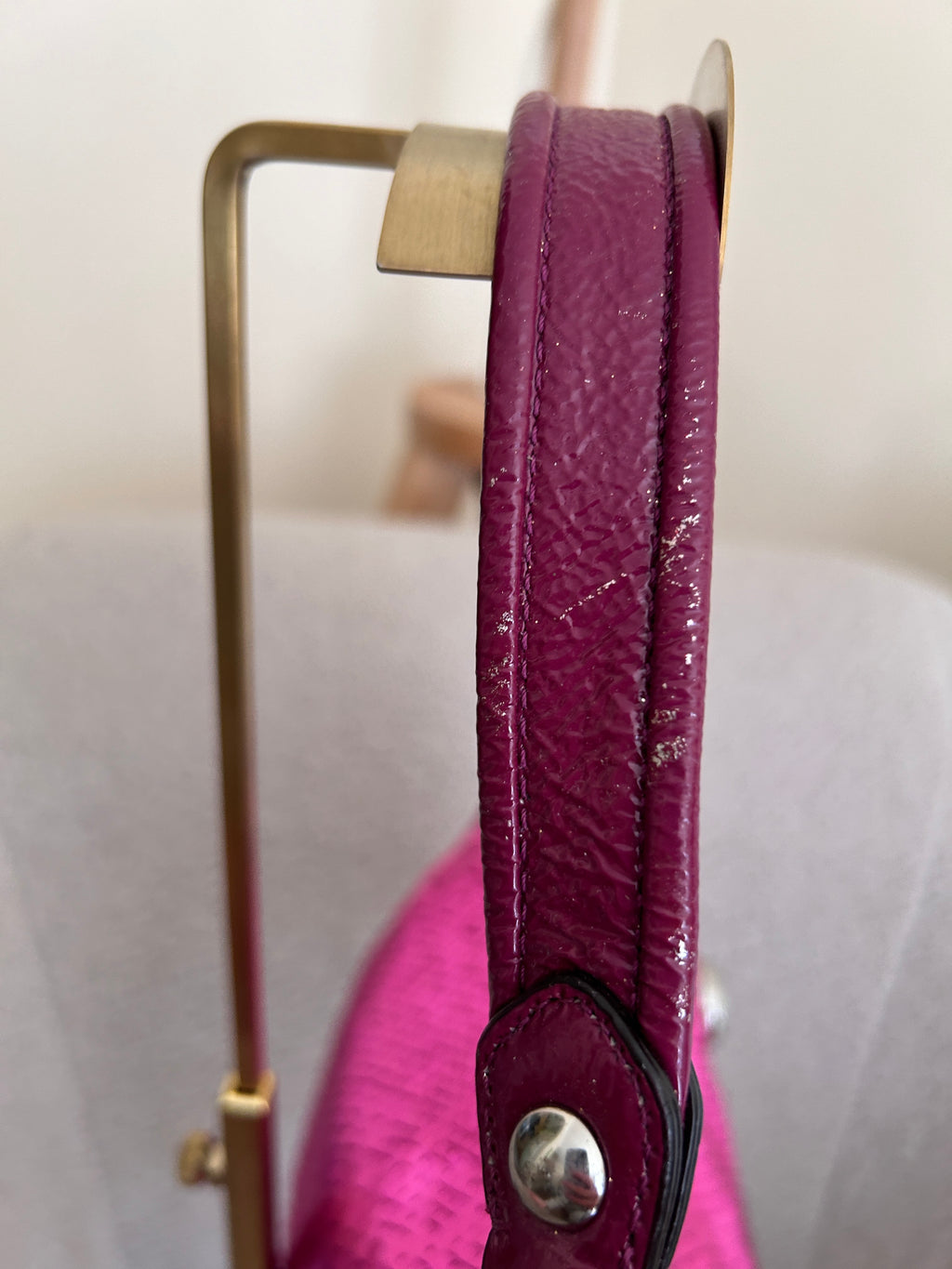 Vintage Coach pink sequin shoulder bag
