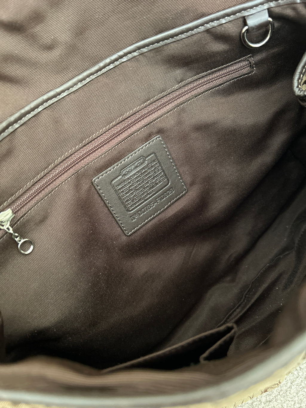 Vintage Coach Soho flap satchel shoulder bag