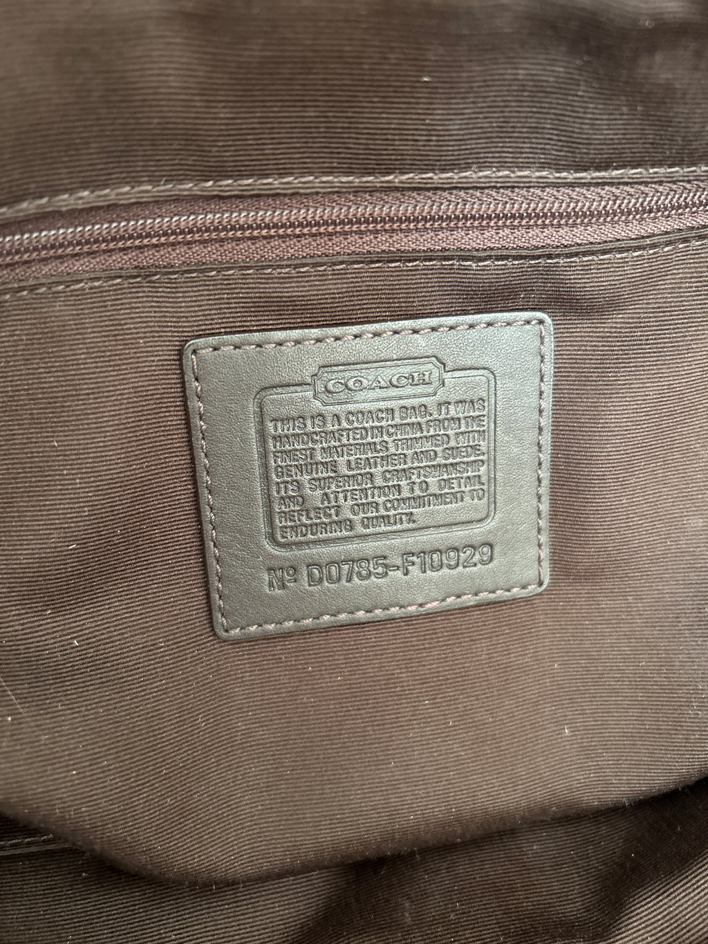 Vintage Coach Soho flap satchel shoulder bag