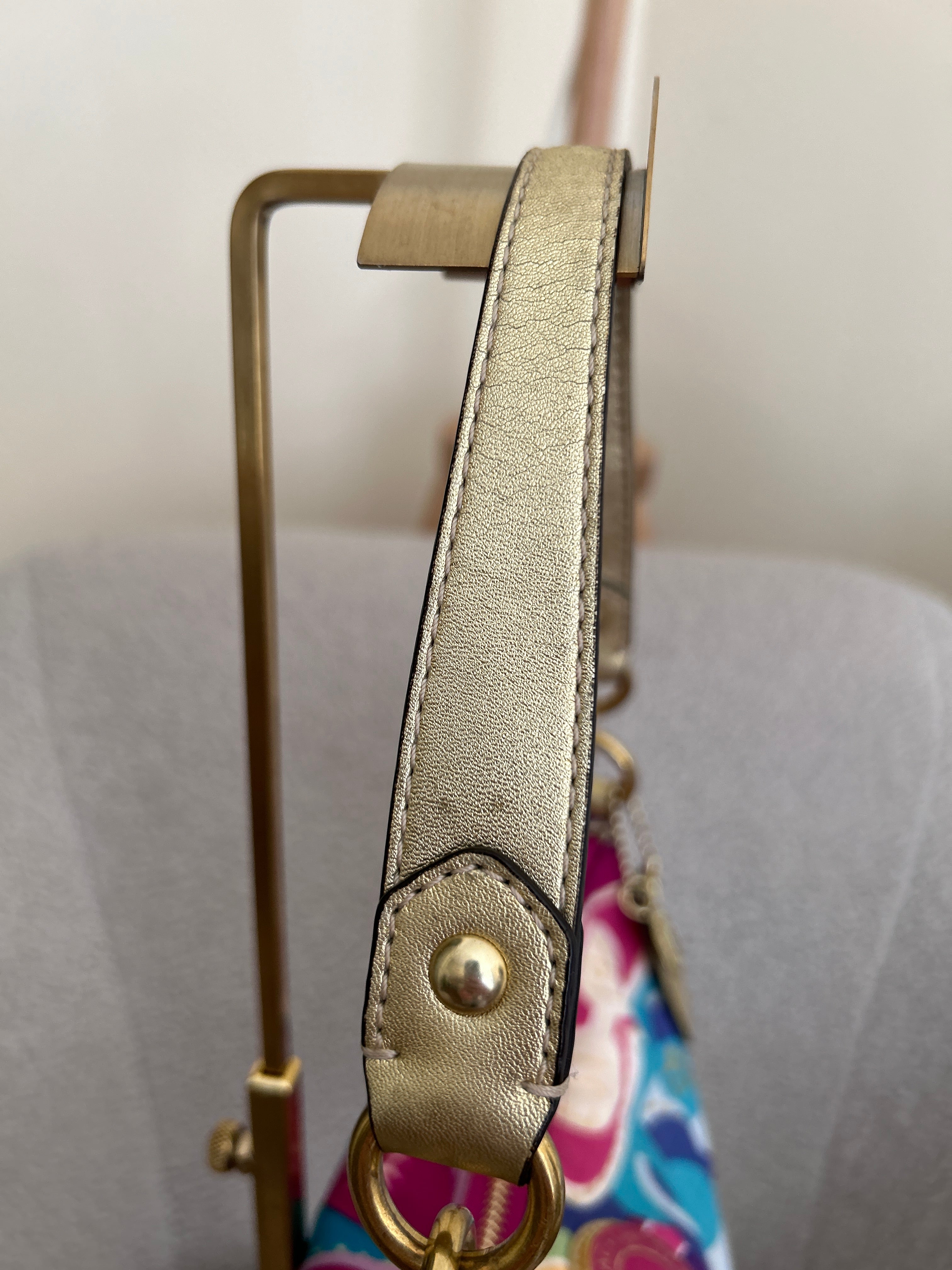 Vintage Coach Poppy shoulder bag and coin purse