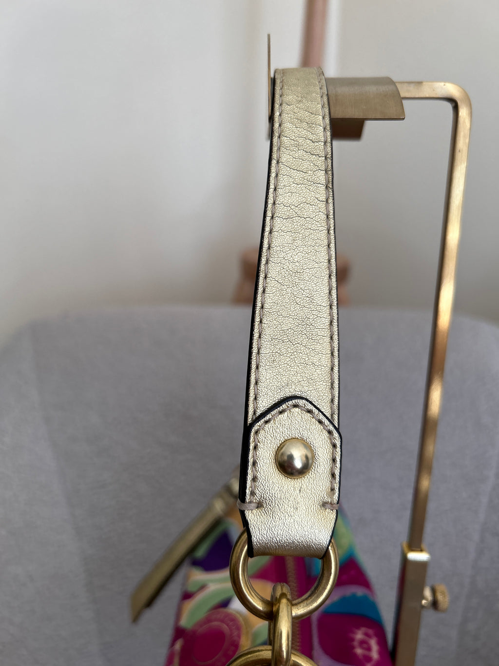 Vintage Coach Poppy shoulder bag and coin purse